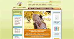 Desktop Screenshot of happygreenbaby.com